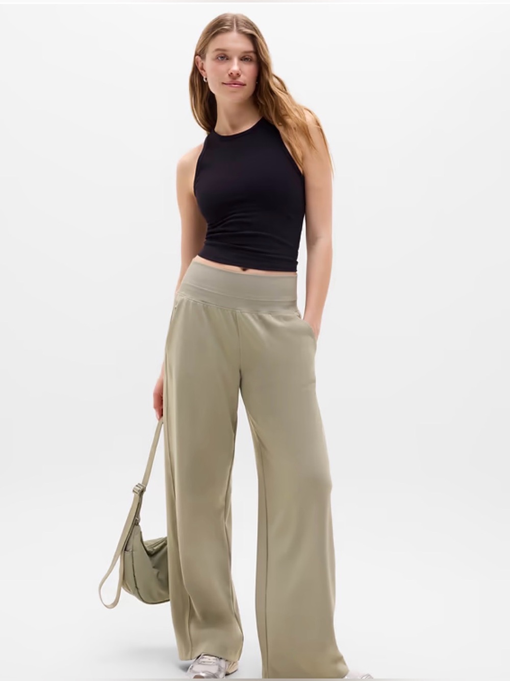 NWOT Athleta Venice Wide Leg Willow Pant size S/P